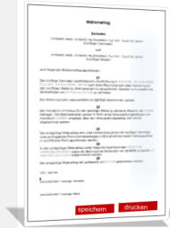 MIetvorvertrag Formular PDF 