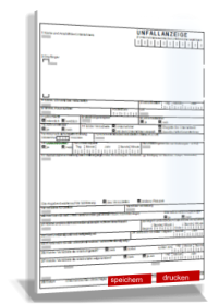 Unfall melden Formular Arbeitsunfall