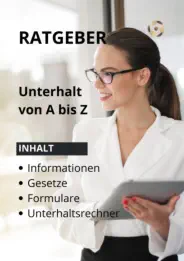 Ratgeber Unterhalt Ratgeber Unterhalt