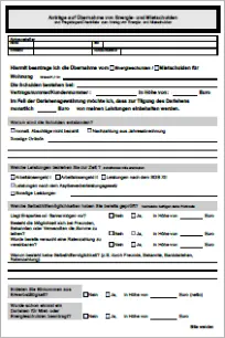 Antrag Übernahme Mietschulden Musterformular