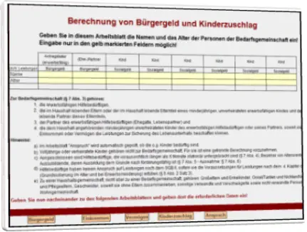 Bürgergeldrechner