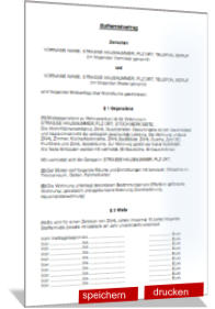 Staffelmietvertrag Vorlage PDF