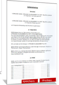 Staffelmietvertrag Vorlage PDF