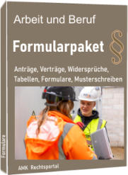 Formulare, Arbeit und Beruf