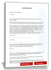 gegenseitige Vollmacht, Formular