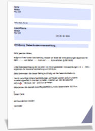 Erhohung Der Nebenkostenvorauszahlung Musterschreiben