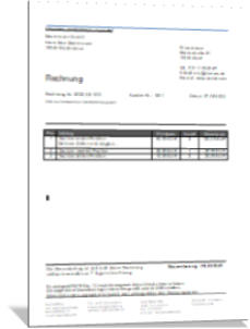 Rechnung Vorlage Kleinunternehmer