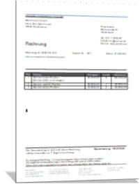 Rechnung Vorlage Kleinunternehmer